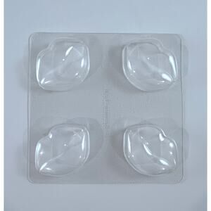 Spinning Leaf Lips Chocolate Mold – 4 Cavity Candy Mold